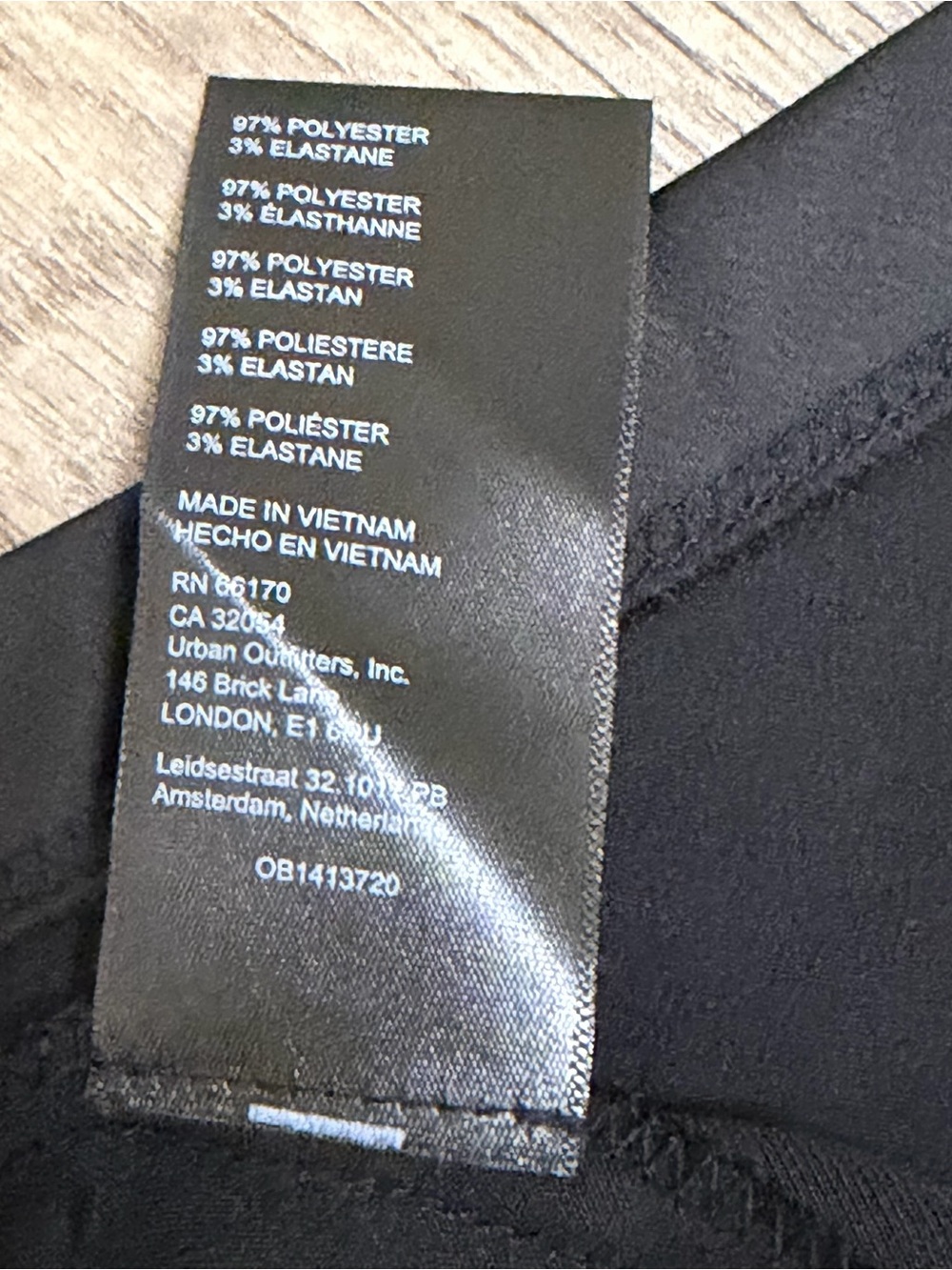 Urban Outfitters Edy Satin Midi Skirt Slit Black Side Zip Sz S NWT - Picture 8 of 9